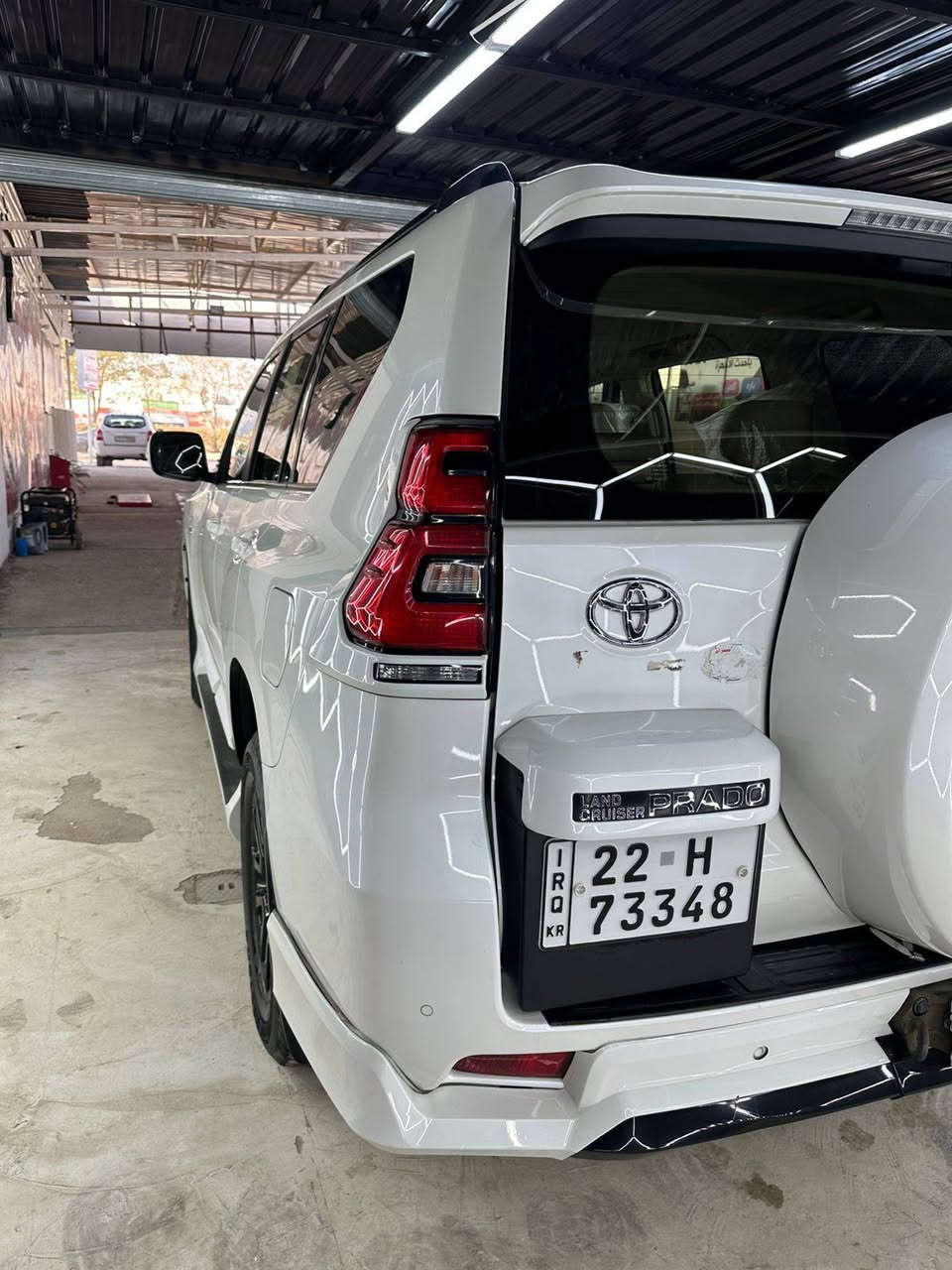 ((برادو  23 ساز txs 🔥🔥))

 ماشية 45 
كشنين كهرباء 
داخل جلد 
فول مواصفات 
فقط بارد اصغير في  ركن قبغ الجنطه 
الباقي كفالة   بسمي السيارة 
مكان ديالئ بعقوبه المركز 

*********** 📞📞
