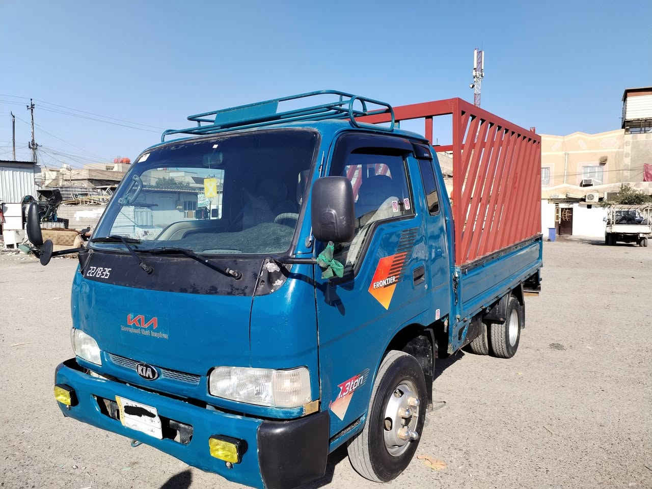 سلام عليكم للبيع فحل ام عيون موديل2001....الرقم بغداد الماني . ..مكينه  لا صرف ولابخار تخم تاير جديد.كهربائيات كله شغاله.مكاني بغداد .السعر ..83 ورقه ......  تحويل مباشر
📞الرقم *********** .غير متواجد عل النت
