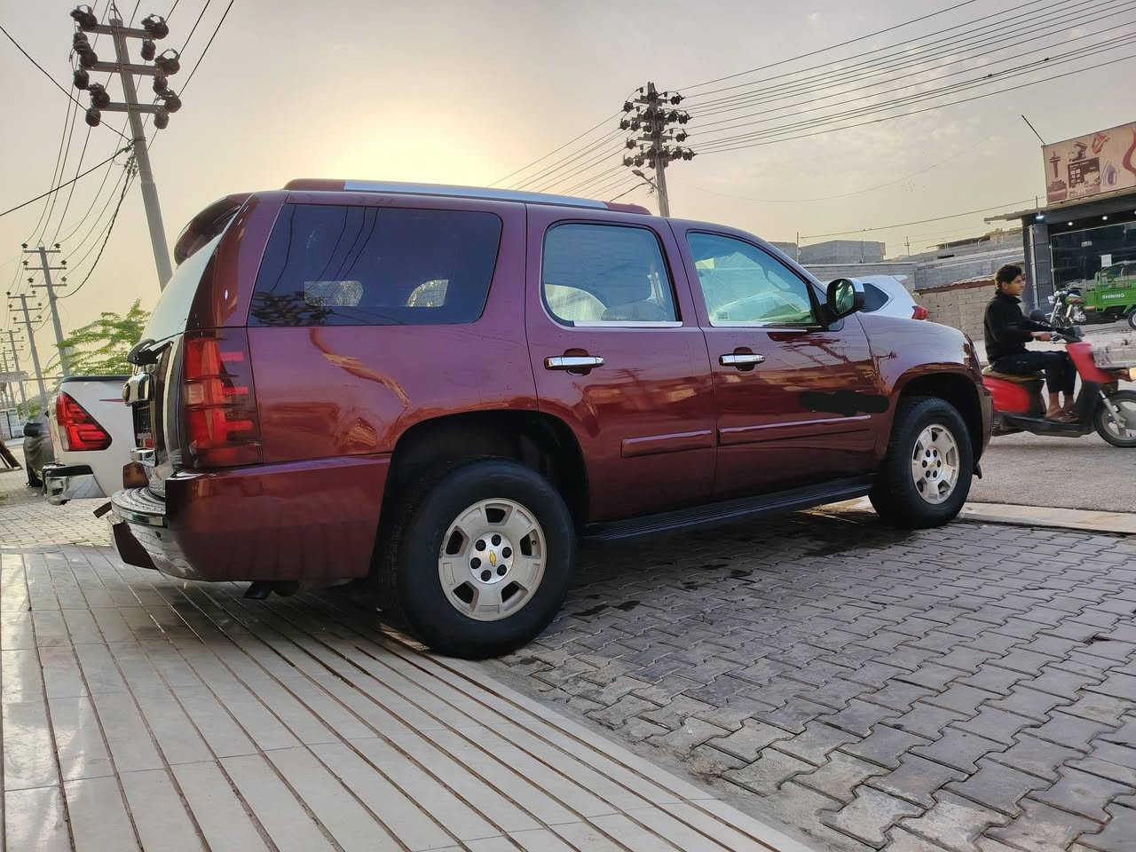 سلام عليكم
تاهو مديل ٧
رقم بغداد انكليزي بأسمي سنويه ٢٠٣١ مشروع وطني
سياره بيها صبغ حزام بدون دواخل بدون قماره
جاهزه حداده تخم تايرات كهربائيات كله شغاله
مكينه ٥٣٠٠
مكان بصره قضاء المدينه
***********
سعر ١٤٥
