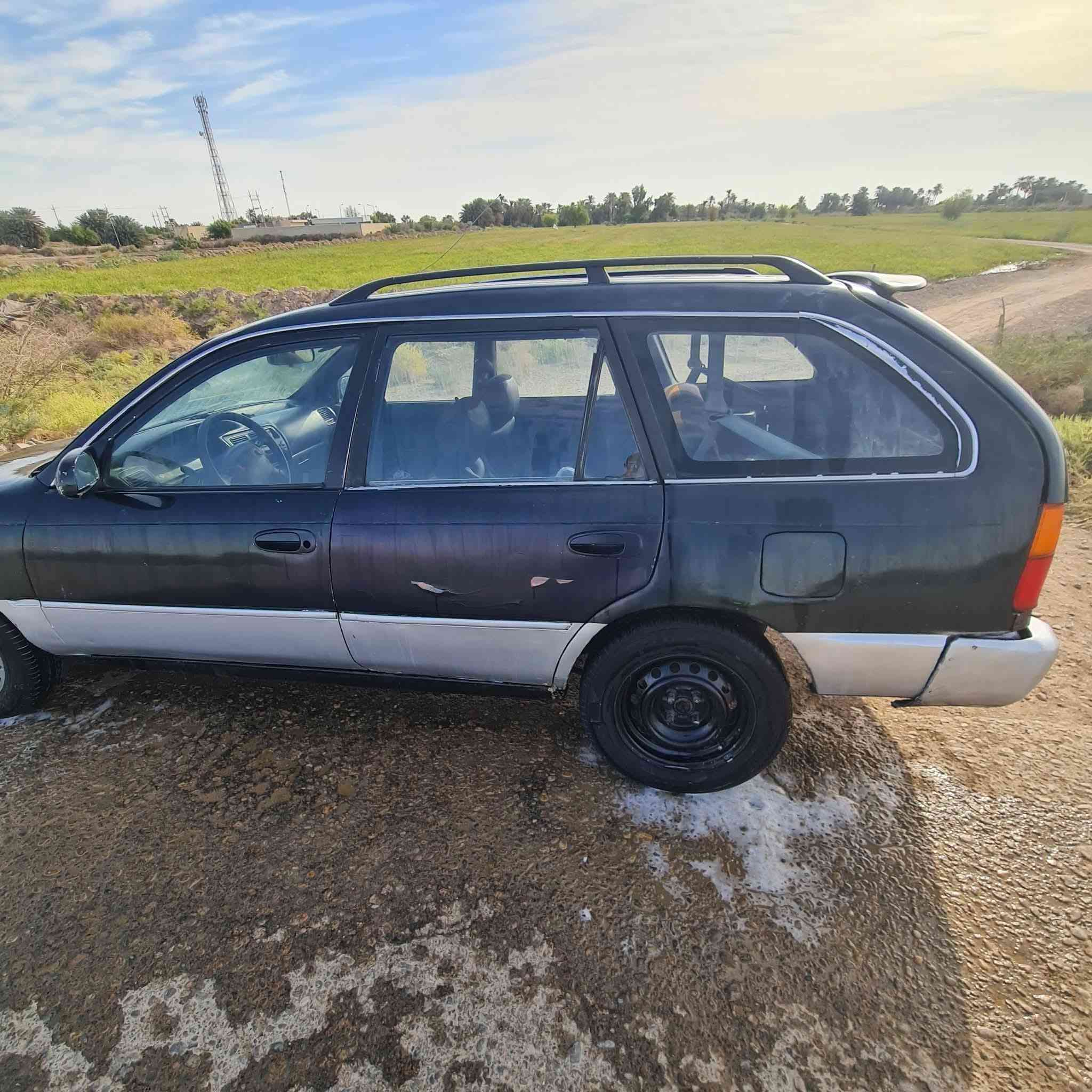 كورلا 1996 مكينه وكير كفاله بأسمي سنويه30 تخم تاير جديد تبريد ثلج حداده نص عمر دواخل نضيف دشبول جديد كفاله كص ونقل كهربائيات شغاله كلها مكينه 1800 وكير 5 نمر أوفر درايف لايت زنون LED الأصلي نهار سعرها 40 بيها مجال وبالخدمة مكان السياره بصره حي الحسين ***********
