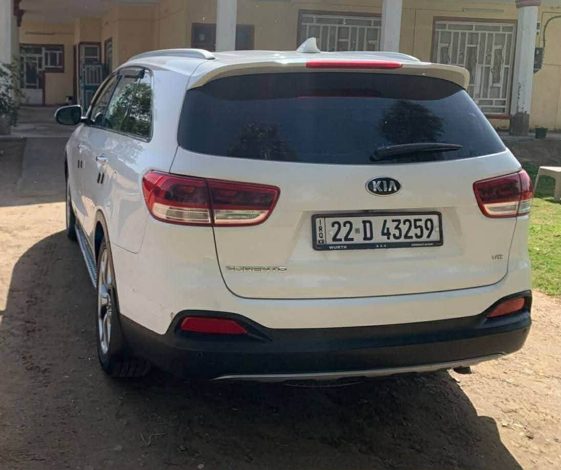 سورنتو 2018 خليجي مكفول
مكينه 6 سلندر  مكينه وكير مكفولات
فول من عده البانوراما
بصمه تشغيل
بصمه ابواب
اشارة ترحيب
كشن كهربائي
كشنات تبريد وتدفه
تبريد ثلج
تخم تاير جديد
حداديه جديده
كامره
شاشه
حساس امامي 
حساسي خلفي
تحكم استيرن
مانع تزحلق
7 راكب
سنويه جديده رقم اربيل
سياره جديده 
مكاني الصويره 
***********
