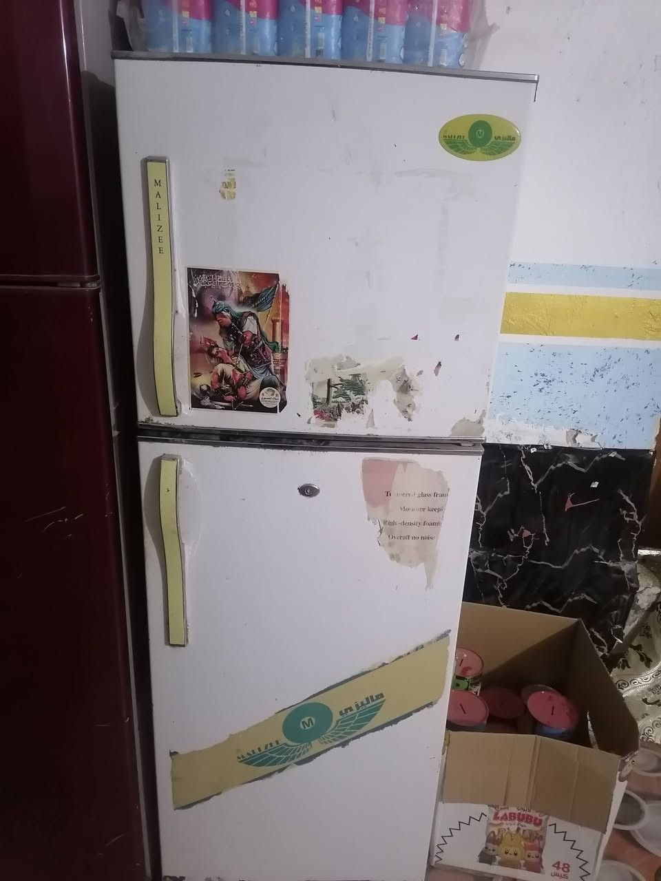 ثلاجات البيع  نضيفات مال محتاج مكنهن نادر حي النور ***********
