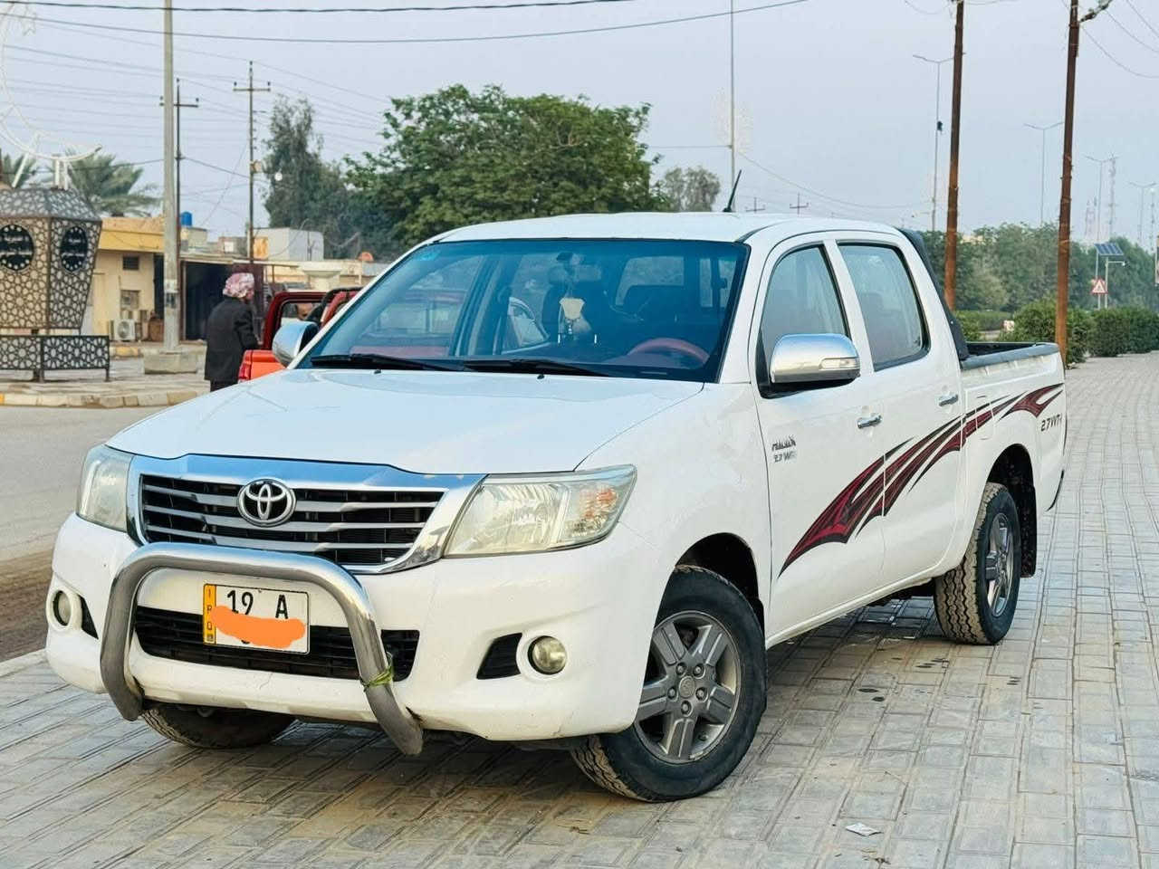 اسلام عليكم
بيع او مراوس
تويوتا هايلوكس 2014 شاصي 19 
 اوتو جديده   بنيد مبدل 
  محرك خير من الله تبريد ثلج تدفئ شغاله
تخم تاير حدايده جديده
 تحويل مباشر سنويا مجداد رقم دولي  

 السعر 190$وبيها مجال

***********وتساب

***********
