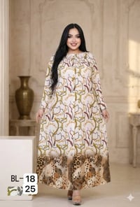 خامة كشمير • صدر لاستيك وخرز • ٢XL-٥XL