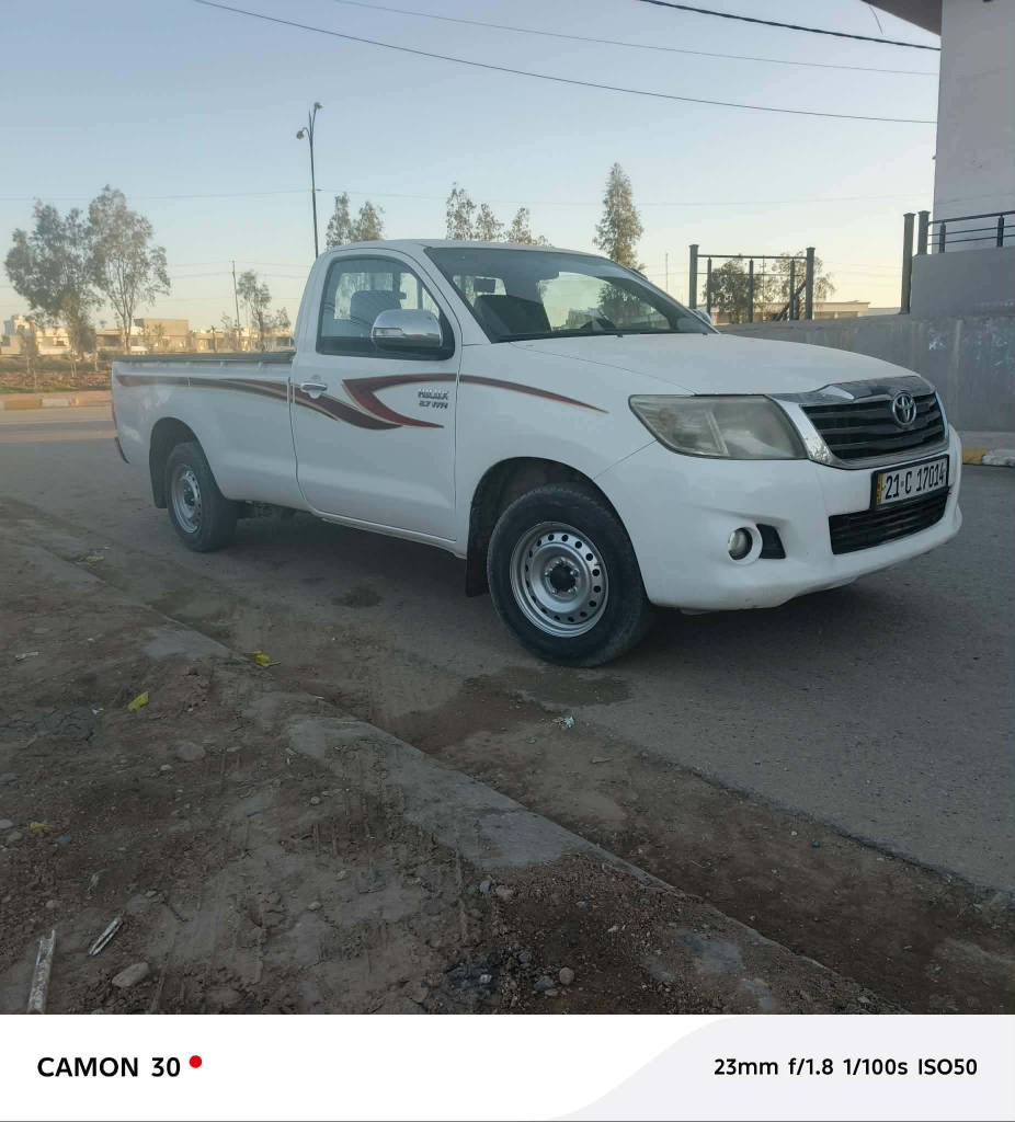 2014تویتا هایلوکس.. بێ بۆیاخ .مەکینەی نەکراوەتەوە .سەنەوی تازەیە بەناو خۆمانە  سعری173$ ژمارەی خاوەنی ***********...سەیارەکە هی من نیە تەلەفۆ بۆ خاوەی بکەن السليمانية, العراق
