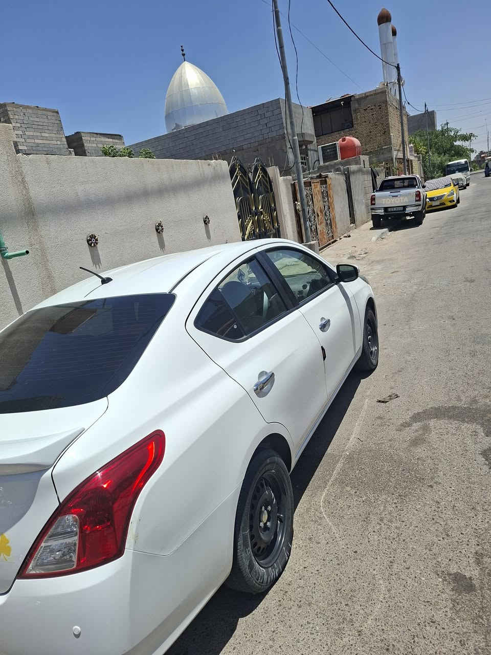 سلام عليكم نيسان صني مصري مديل 2025 ماشيه 37الف سياره جديده كفاله مكاني بصرة حي شرطه شارع القاد سعر 120 رقم الهاتف ***********
