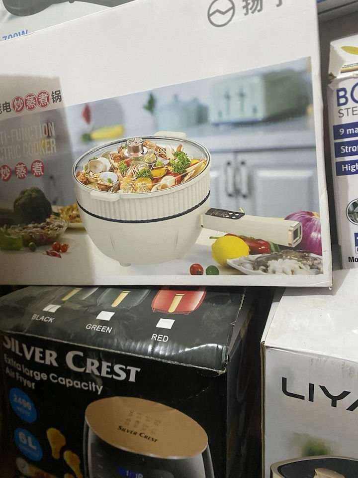 صباح الخير يوجد الدينا جهازه منزليه بسعر مناسب وحنا بخدمتكم عنوان السده الهنديه حي البكر مجاور أسواق ابو عباس هاتف ***********
