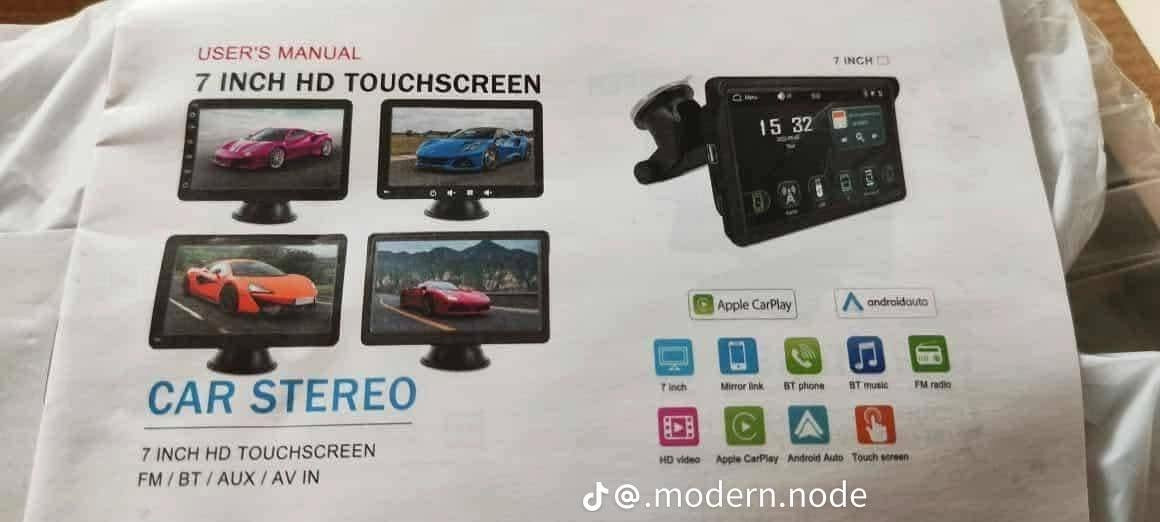 لسعر 50 الف شاشة سيارة ستيريو لمس HD مقاس 7 بوصات.


**إذا كنت صاحب هذا الإعلان وتريد حذفه لأي سبب، رجاءا أرسل رسالة إلى الدعم الفني**