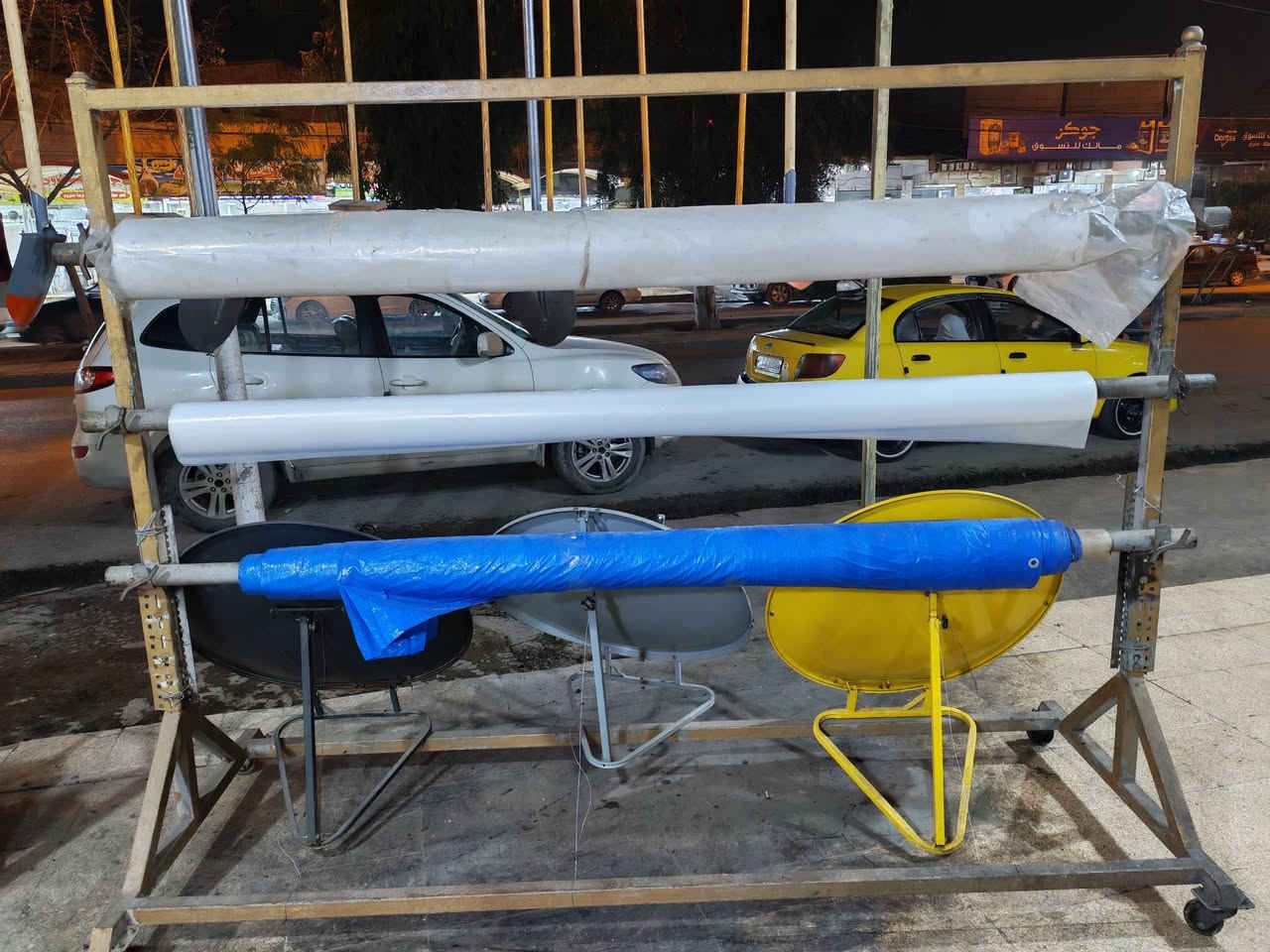 قاعدة لايلون ارتفاع ٢ متر عرض ٢ وا ٧٠ بيها تايرات مطلوب بيها ١٠٠


**إذا كنت صاحب هذا الإعلان وتريد حذفه لأي سبب، رجاءا أرسل رسالة إلى الدعم الفني**