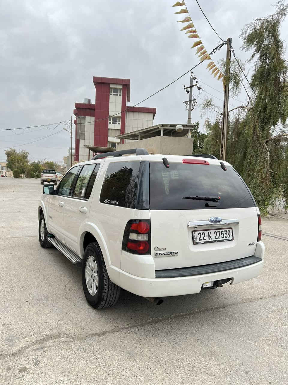 🚗فورد اكسبلور موديل 2008 خليجي شة ريكه نيڤا گيرومحرك شرط مواصفات جامات مرايه كهربائيه قوفل مركزي بيلدي دبل اكسل لايتات زينون تاخم ويل تايه بيلدي ABSتبريدحاروباردشغل تاخم تايرات جديد صدر كول جديد كهربائيات عام شغال مابيه نقص سيارة مابيه صبوخ كلين ومآبيه ضرب و بدون شخط عام جديد سنوي جديد راقم جديد و شرط تحويل وواكال وخرامات سيارة بسمي سعرة 103$بيه مجال ☎️📞***********
