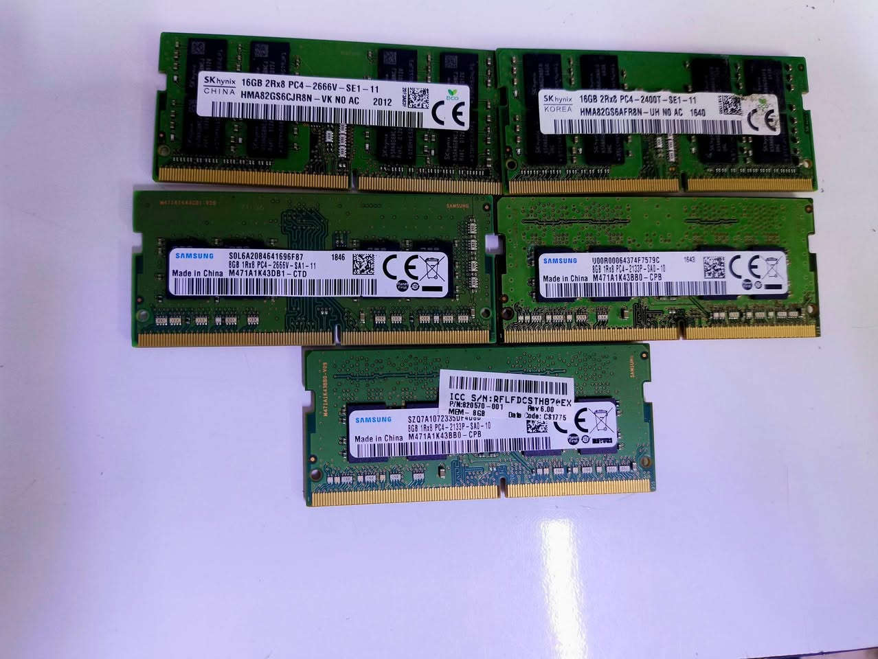 متوفر رامات ddr4 و ddr3


**إذا كنت صاحب هذا الإعلان وتريد حذفه لأي سبب، رجاءا أرسل رسالة إلى الدعم الفني**