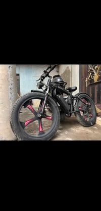 بايسكل شحن ماركت مارسدس من معرض الدوحه بايسكل نضيف بطاريه ليثيوم 13 ام...