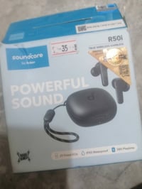 سماعة 🎧بلوتوث R5Oiالسعر*25مستعملة اسبوع شحن يطول وياك41يوم مكان ابو غر...