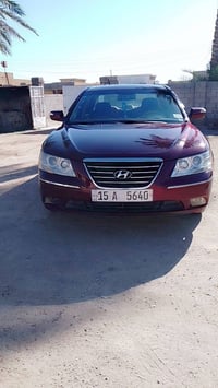 سياره سوناتا  2009 خليجي  حادثه بس هلال مال جاملغ الأيسر بدون داخل  وم...