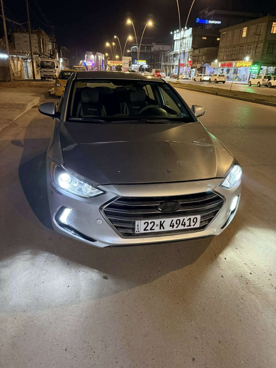 النترا 2018
واراد امريكي دوش محرك 2000
مواصفتها معروفة شاشة كار بلي نقطة عمياء مانع انزلاق 
السيارة بأسمي
رقم جديد وهزه جديدة
سنوية نافذه لسنه 2030 شهر ال11
صور الحادث بالمنشور وبيه بداية الجاملغ الايمن صبغ

السيارة شادلة
منظومة زنون اصلي
منظومة غاز شغاله ( تريد تعوفه تريد اشيله عادي )
الارضية مغلف جلد 
ماشية 95000ميل
عارضها ب125 وبيه مجال حك الجية
مكاني بابل 
***********
