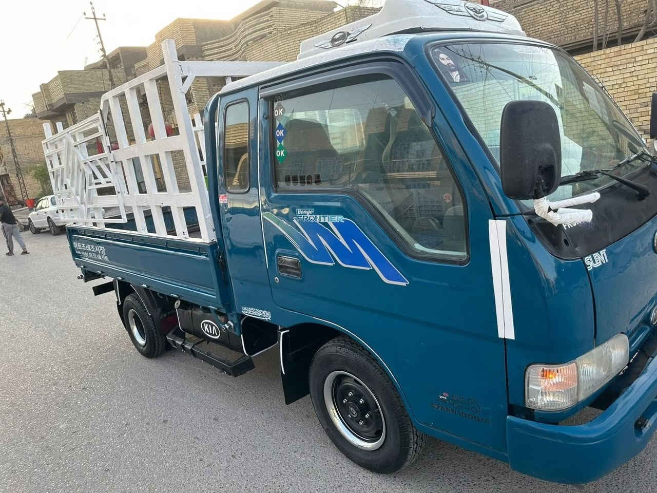 سلام عليكم
للبيع فتيره قلاب 
موديل 98
رقم ديالى انگليزي 
كفاله مكينه وگير وشاصي واكسل
تحم تاير جديد 
كهربايات كلهه شغاله 
للاستفسار ***********
مكان مدينه الصدر
