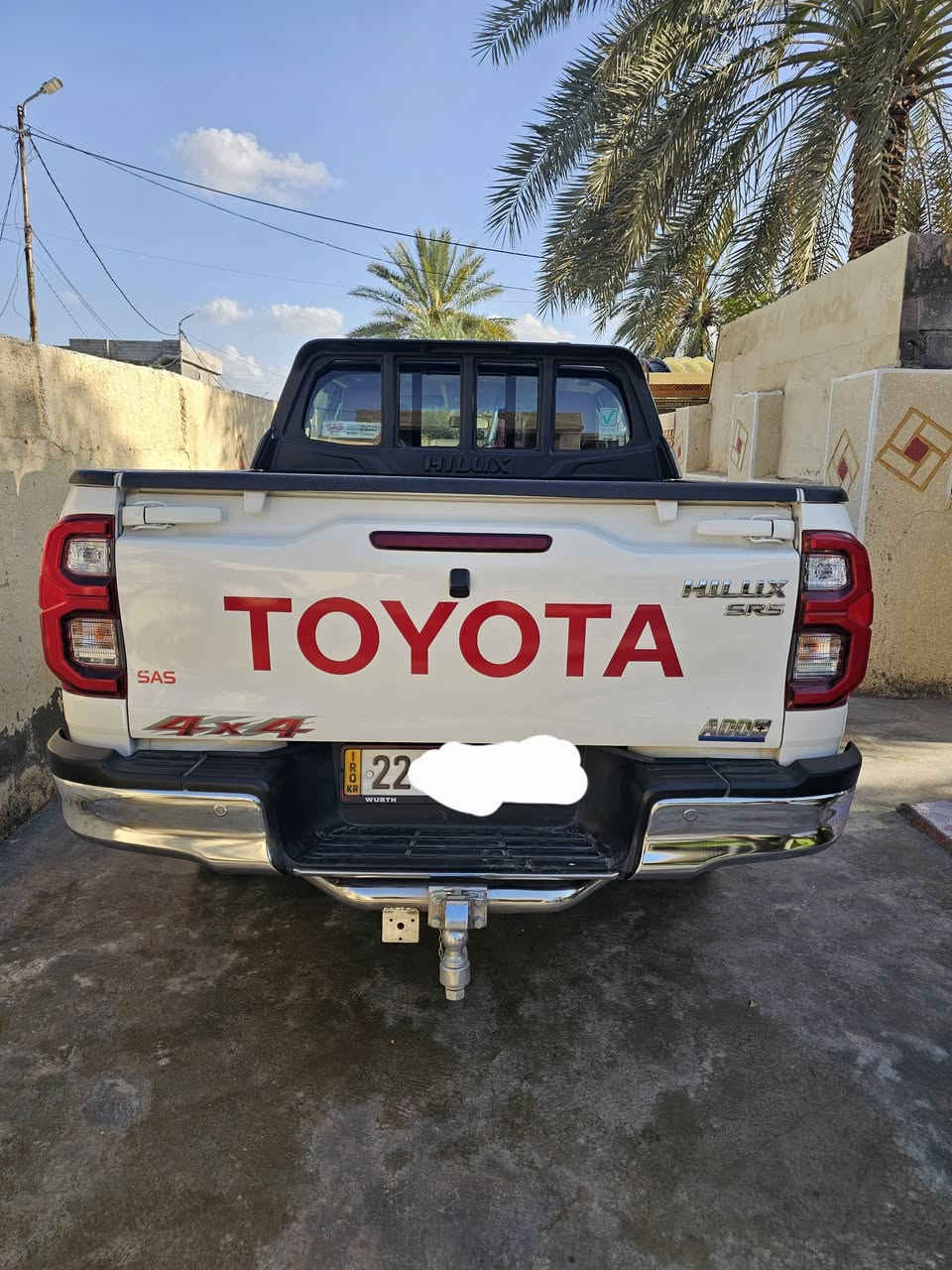 للبيع تويوتا هايلوكس 🥰
موديل 2021 🥰
رقم أربيل دولي بأسمي تحويل مباشر او وكالة بشرط 🥰
مواصفات 
ساز باب اول 🥰
فول مواصفات 🥰
فور ويل 🥰
بصمة تشغيل 🥰
بصمة ابواب🥰
ويل كروم اسود سعودي🥰
ماشية 58 الف حقيقي 🥰
كفاله عامه من كلشي  🥰
لد نهاري وخلفي 🥰
عدسات  زينون عالي وناصي 🥰
تبريد قطعتين    + اشاير بلمري المري شفط 🥰
مفتاح تشغيل بصمه 🥰
السيارة كفاله عامه  جديدة 🥰

المكان 🥰صلاح الدين🥰 بلد🥰 قرب🥰 الإمام السيد محمَد الاستفسار على الرقم اتصال او واتساب 🥰‎    👇
‎‎0770 758 9854
