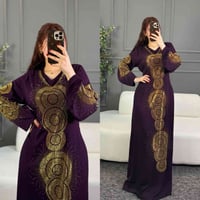 دشداشة نسائي • كشمير مطاط • مقاسات L/XL/XXL