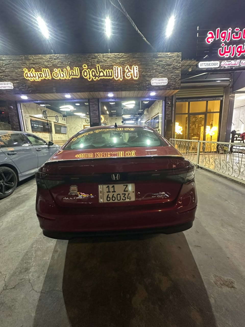 السلام عليكم
للبيع
هوندا اكورد 2023 
صور الحادث مرفقة صبغ دعامية امامية بأمريكا

السعر : 20500$

للاستفسار : ***********
