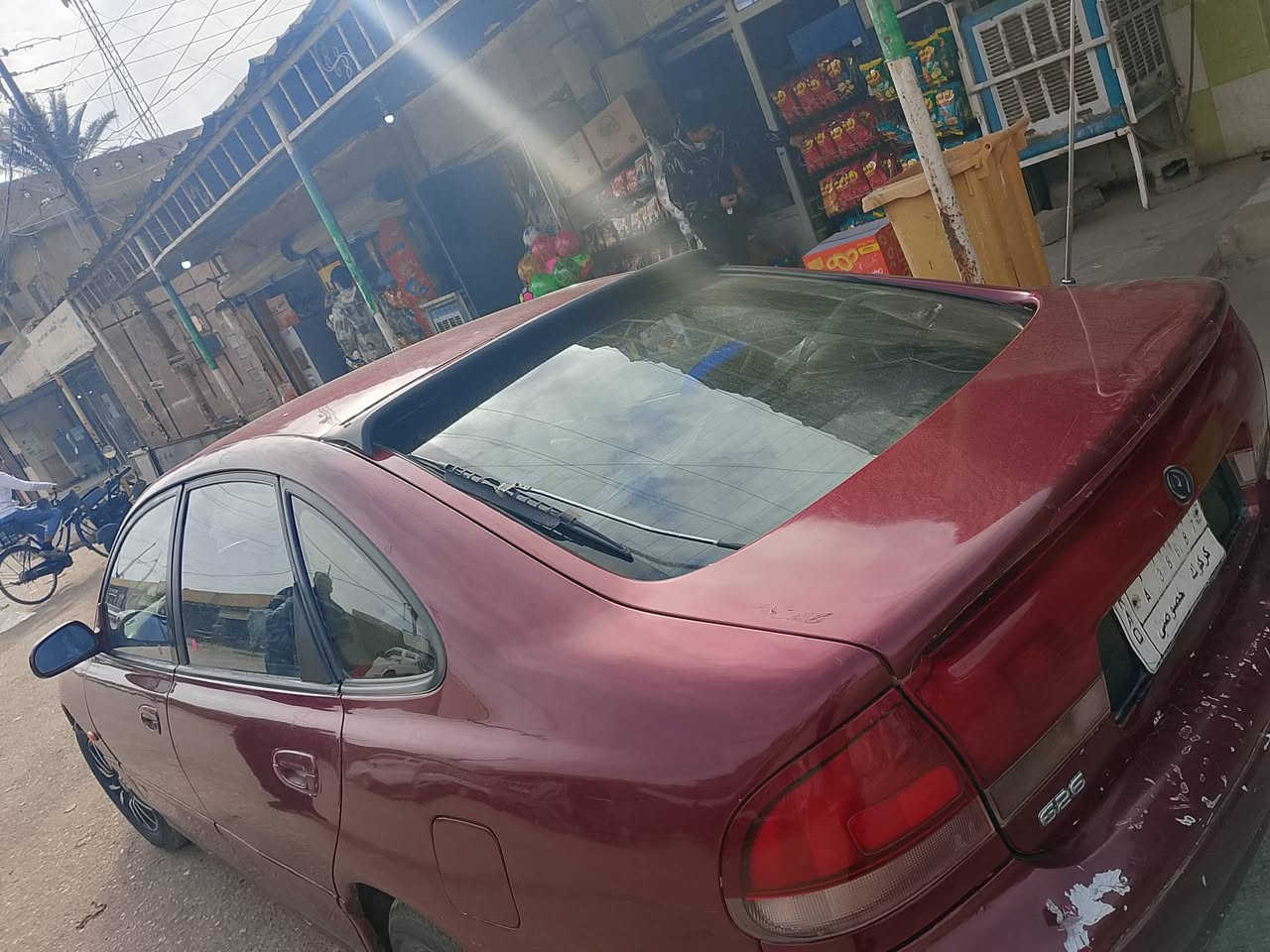 سيارة مازدة موديل 92 رقم كركوك مشروع وطني شرط التحويل كير محرك شواصي شرط
محرك مامفترح لاتنقيص ولاتبخير صبغ عام لجمالية العنوان ناحية الرياض للاستفسار
اتصل ***********
