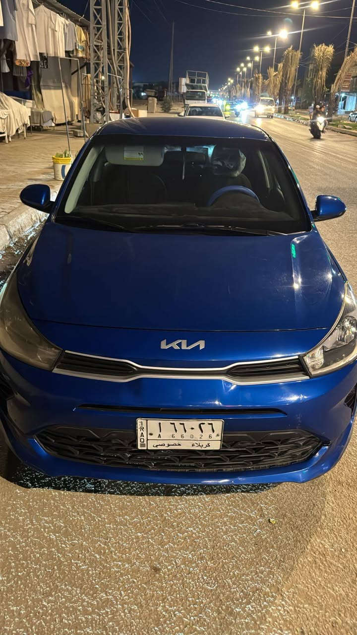 السلام عليكم كيا ريو موديل 23 
رقم كربلاء معوقين 
وكاله باسمك 
حادث موضح بلصور
بجم كبس
مواصفات LX
تحكم ستيرن
مثبت سرعه
شاشه وكامره دواره كار بلي 
محرك 1600 دوش المرغوب
المكان كربلاء 
السعر ٩٠
***********
