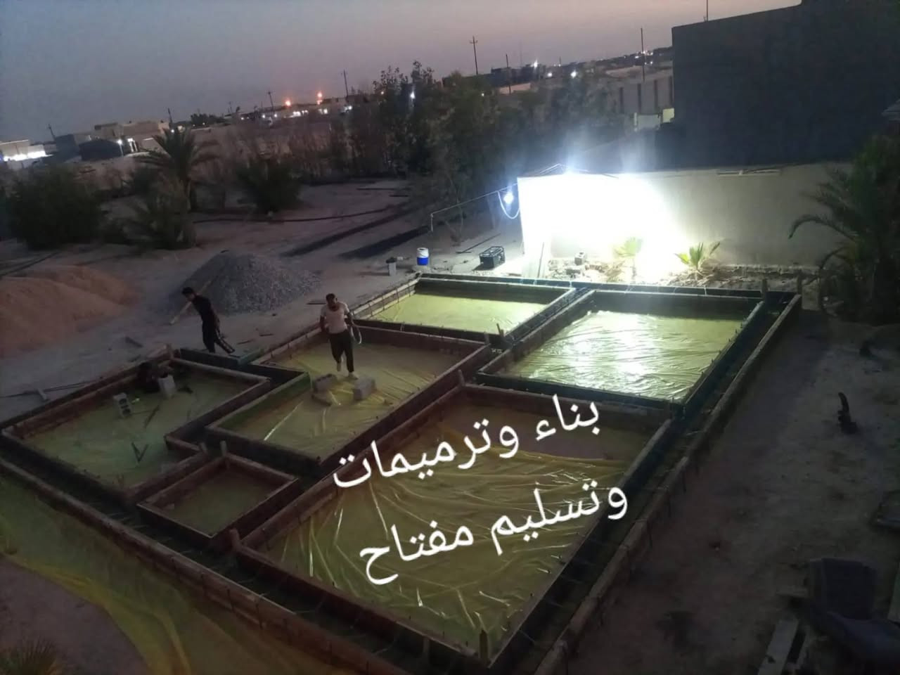 بناء وتسليم مفتاح 
جميع ترميمات البيوت كامله 
جميع الاصباغ ونثر واجهات. ***********
