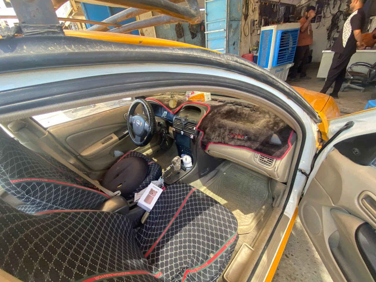 نيسان سني ياباني مديل 208 كير محرك حداديه تبريد ثلج تخم تاير سياره جديده رقم جديد كليزي تحويل مباشر سنتر لوك سياره كامله كير محرك بلاد سعر 55 بغداد الدورة ابودشير *********** وخادمكم سيدحسن كهرباي
