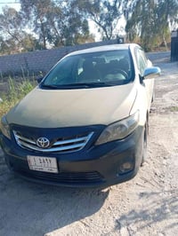 كورلا ٢٠٠٩ أمريكي ضررهه بنيد طخه خفيفه نفسه معدل يعني مامبدل قطعه وحده...