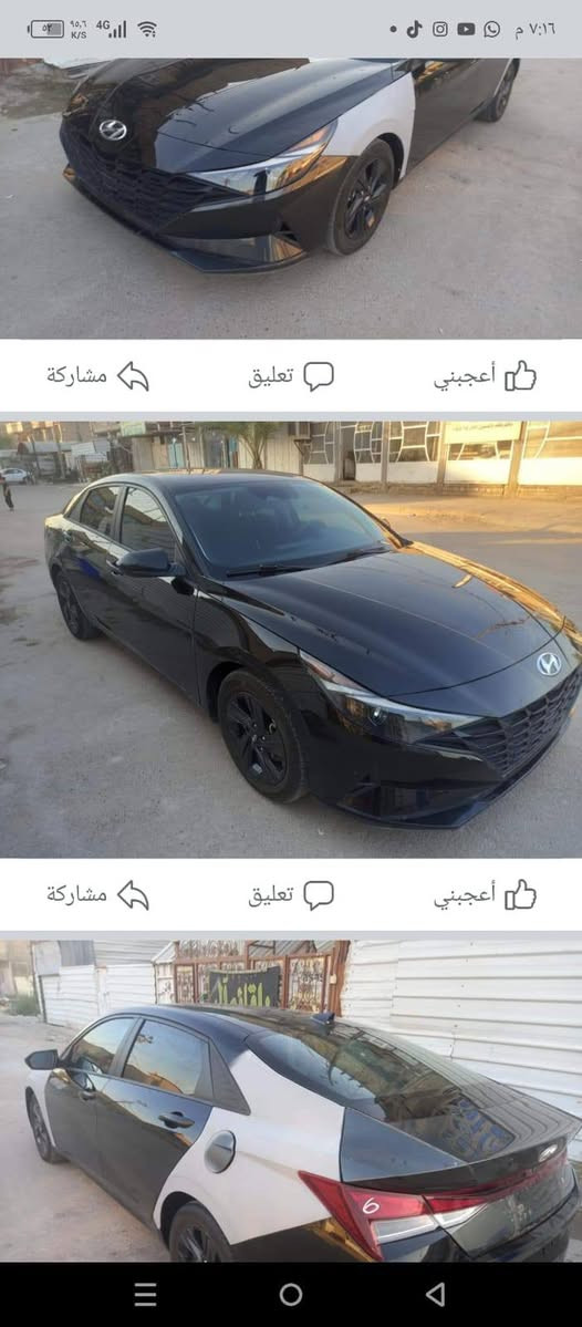 الانترا 22 ماشيه 62 الف 3 قطع صبغ بدون ايرباك بدون دواخل نص فول بغداد بلديات السعر 115 
*********** اتصال ع الرقم غير متواجد ع فيس
