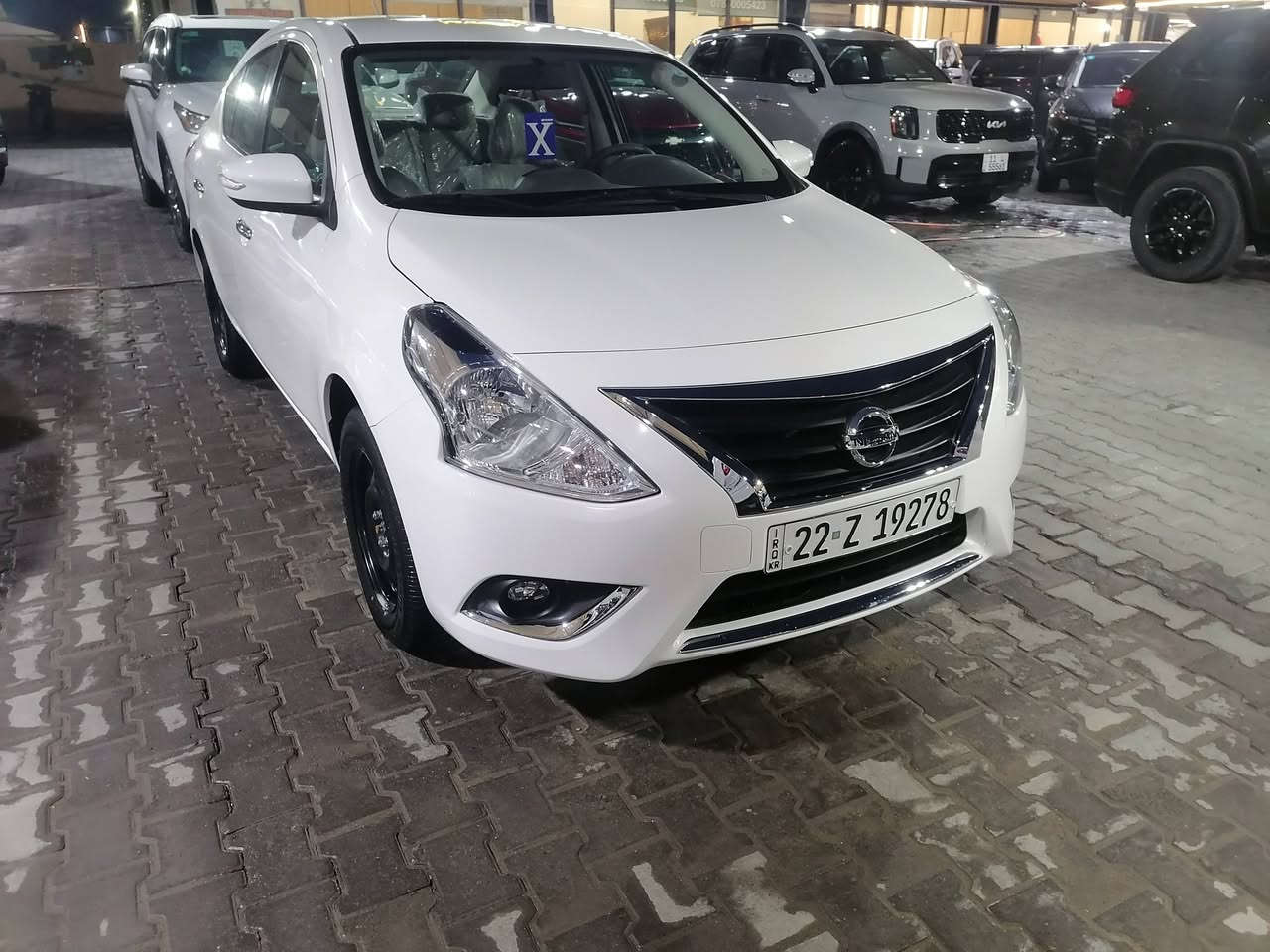 سلام عليكم نيسان صني موديل 2026 أربيل مصري ماشيه 6الف. 4 جام كهربائي شاشه كامره خلفيه. قطعتين تبريد. تحكمات جهتين. مكفوله كفاله عامه معروضه 135 وبيها مجال. اتريد وكاله امداور عليه مكانها كربلاء رقم موبايل ***********
