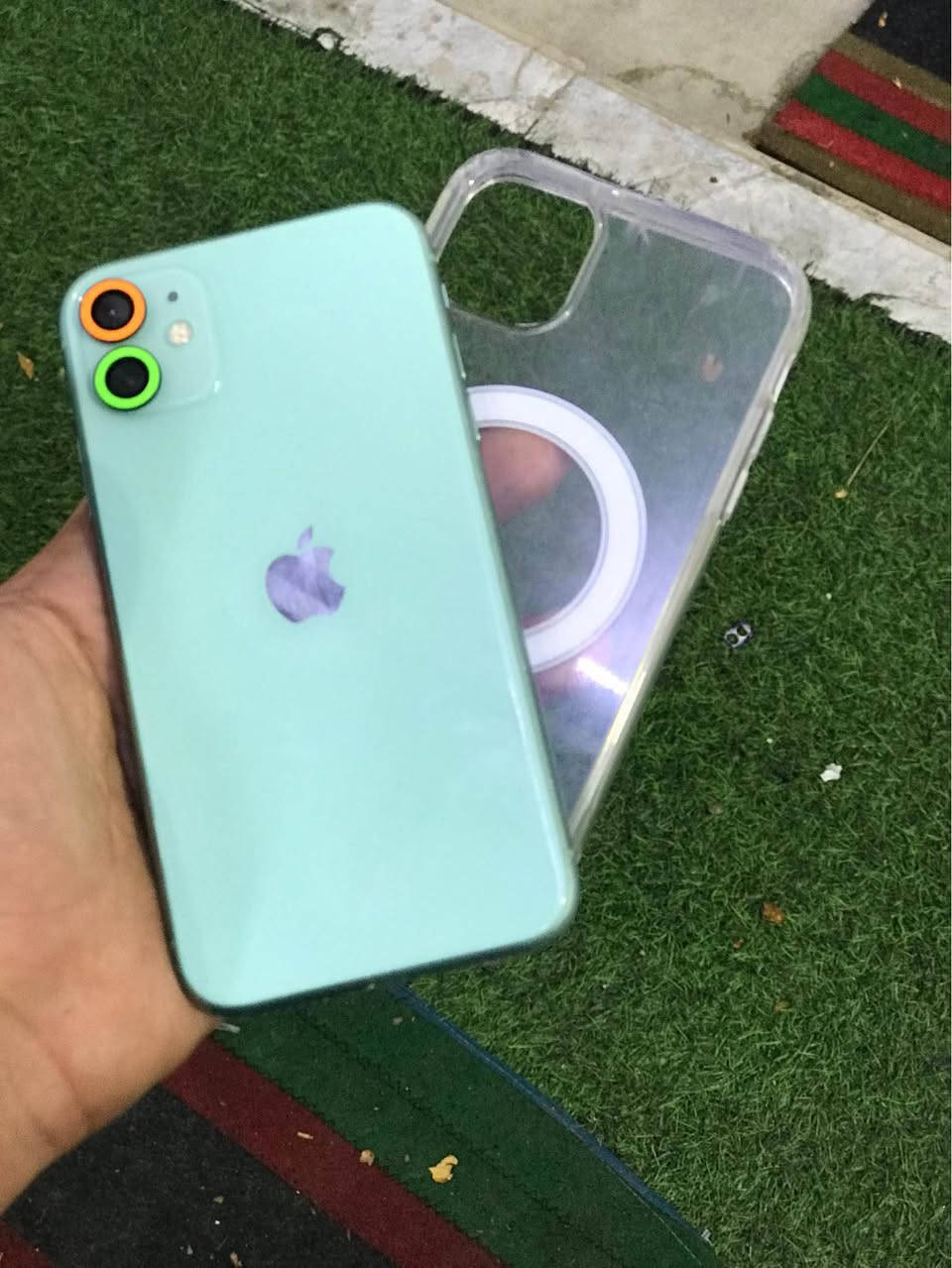 للبيع 11 كامرتين

ذاكره 64 جهاز بلادي 

بطاريه 79 بلادي 

شاشه بلادي بس بيها بل زاويه هيج بياض بسيط بشرط لايكبر ولا يزيد وذا سوي اسود يروح ميبين 

فيس إيدي شغال ✅

جهاز نضيف معنه الكلمه كامرات دمعه سماعات سيم كارت كله شغال 

سعره 195 وبيها مجال 

عنواني كركوك 

*********** كركوك, العراق
