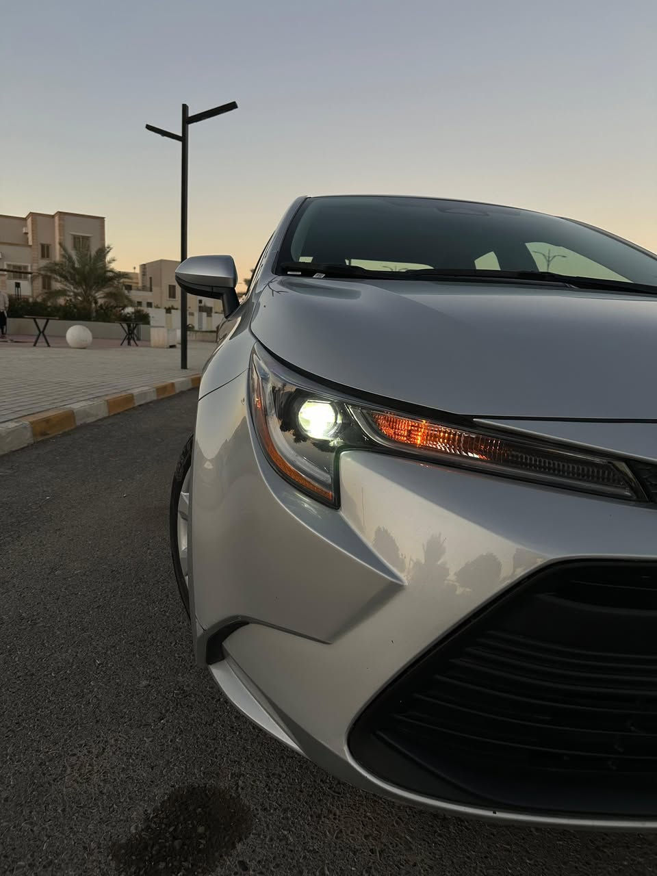 -كورلا 2024
السياره تسجيل جديد بأسمي تحويل مباشر
الضرر جاملغ وربع الباب فقط بدون دواخل ايرباكات سليمه بجم كبس وره كبس 
رادارات حجر بيئه شرط الفحص (السونار وياها موجود)
شاشه كبيره 
سايد بريك بصمه 
اناره زينون 
توقف ذاتي 
تحديد مسار 
مانع تصادم 
السعر165 ومجال بسيط 
***********

