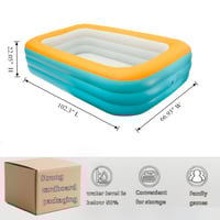 مسبح عائلي • قابل للنفخ • ٢م×١٫٥م
