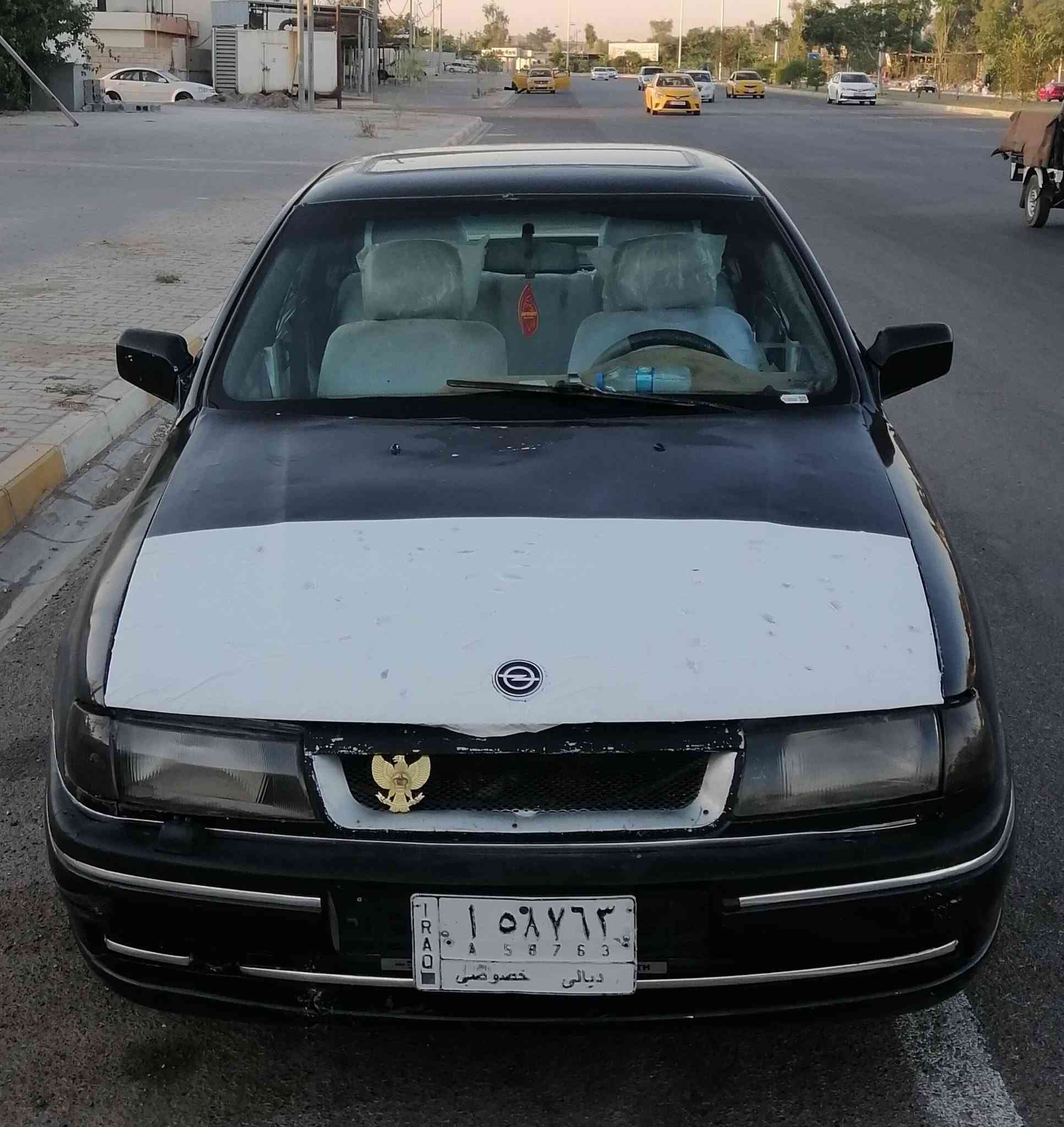 سيارة أوبل فكترا موديل 1990 سيارة جاهزة. كل عيب حجم 20 مابيها سيارة شرط گير ومحرك سيارة مابيها مصرف داخلها نضيف العنوان كركوك قادسيه السعر 18 وبيها مجال بسيط  الشراي يتصل ***********
