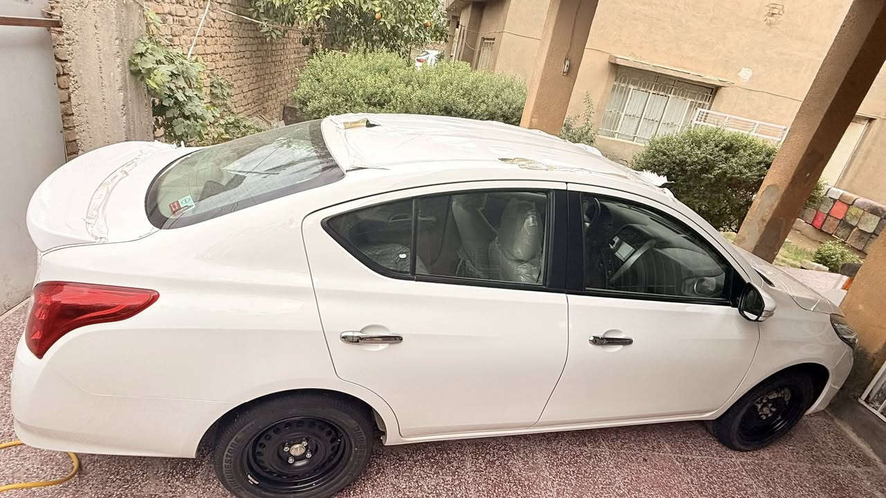 للبيع نيسان سني موديل 2025  ماشيه 3000 اخت الزيرو بسم شركه تريد وكاله تريد تحويل مكاني بابل كفل رقم الهاتف ***********
