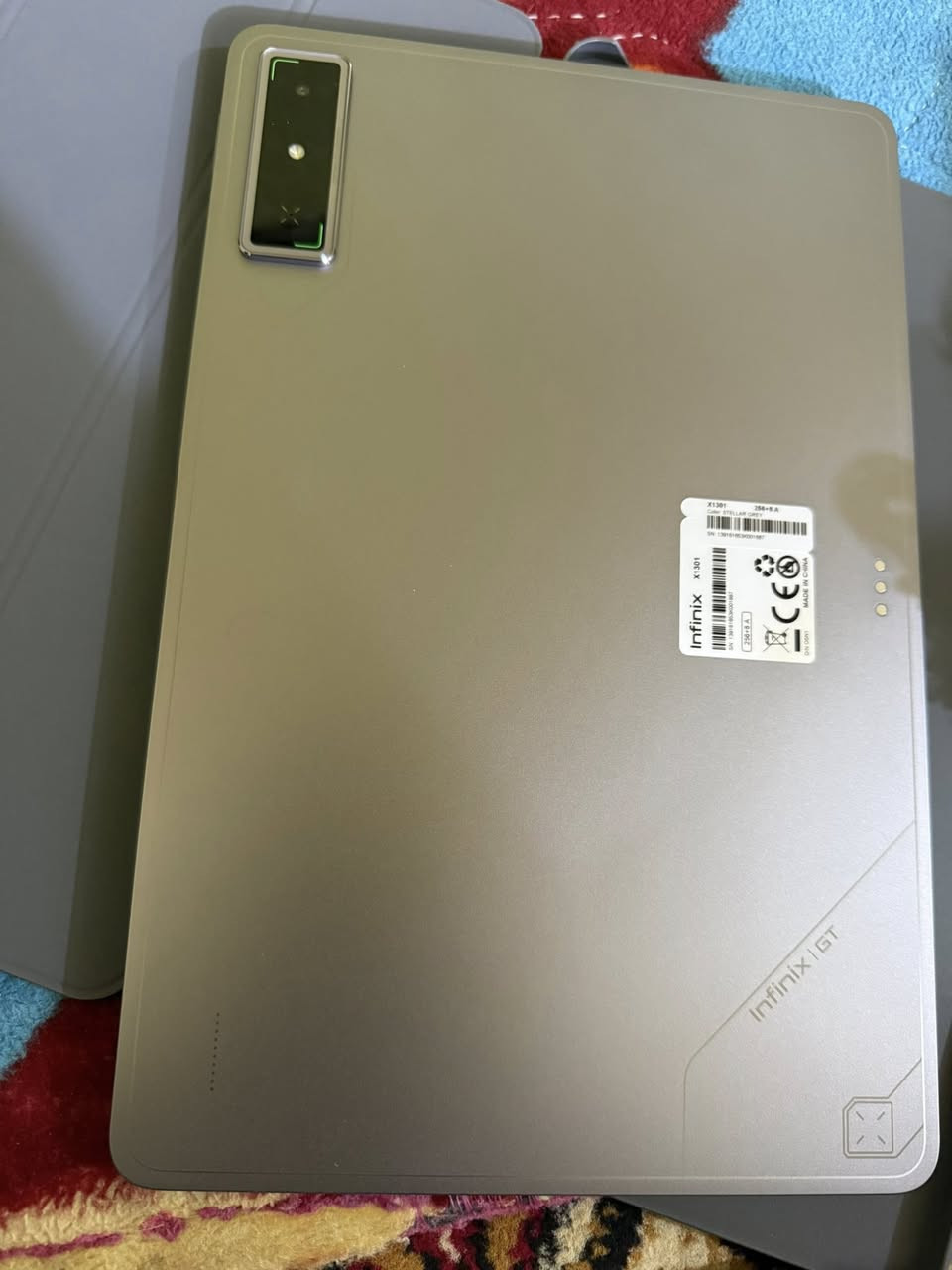 السلام عليكم ايباد للبيع infinix
ذاكره ٢٥٦

حجم شاشه ١٣ مع ملحقات كفر وكيبورد

مشحون مره وحده اخذته قبل يومين

 سبب البيع اريد اخذ Appil ماعجبني 

سعره ٥٠٠ قفل 

***********
