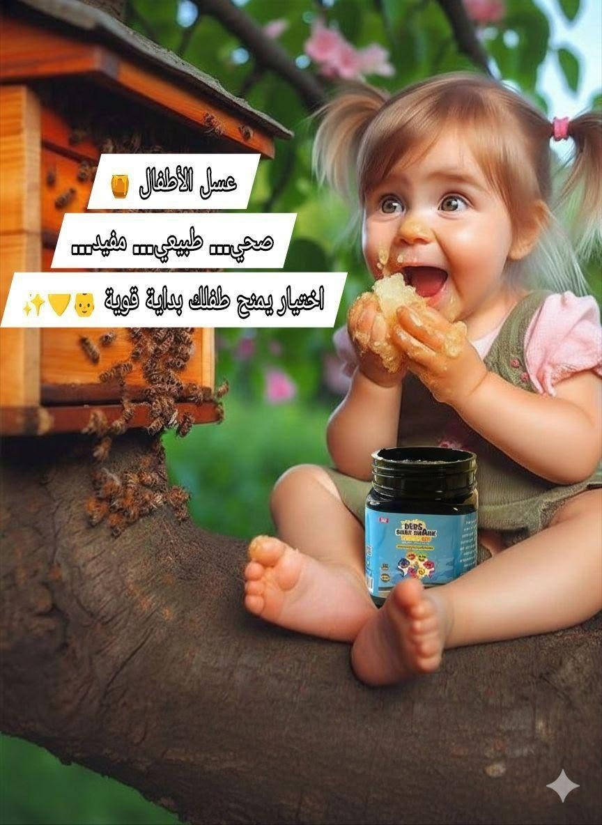 🔥عسل مسمن طبيعي لأطفال
👇🏻👇🏻👇🏻👇🏻عسل بيبي شارك 🍯🍯
عسل مسمن و مقوي للبنيه الضعيفة للاطفال من اجود وافضل انواع العسل و المواد العشبيه في العالم
✔️فتح شهية الطفل 
وقاتل للديدان داخل جسم الاطفال
✔️تقوية البنيه الضعيفة 
✔️منشط للدماغ 
مقوووووي للذاكره ومفيد جدا للذكاء 
يزيد مستويات الطاقة بالجسم ويكسب الجسم الحيوية والنشاط .
يساعد في بناء الجسم وبناء العضلات .
يزود الجسم بالبروتينات والفيتامينات الضرورية التي تساعد في بنائه.
يقوي جهاز المناعة ويزيد من مقاومة الامراض.
له فوائد عظيمة في المحافظة على صحة الشعر والجلد والعظام. 
غذاء طبيعي يحتوي على 200 حمض اميني حيوي للجسم :كالحديد والبوتاسيوم والكالسيوم والزنك والصوديوم والماغنسيوم والنحاس والنيكل والكروم كما يحتوى على العديد من الفيتامينات مثل فيتامين C، B1، B2، B3، B4 ، B5، B6 ،B8
الفيتامينات المهمه لنمو طفلك 

توصيل لجميع المحافظات بغداد, العراق


**إذا كنت صاحب هذا الإعلان وتريد حذفه لأي سبب، رجاءا أرسل رسالة إلى الدعم الفني**