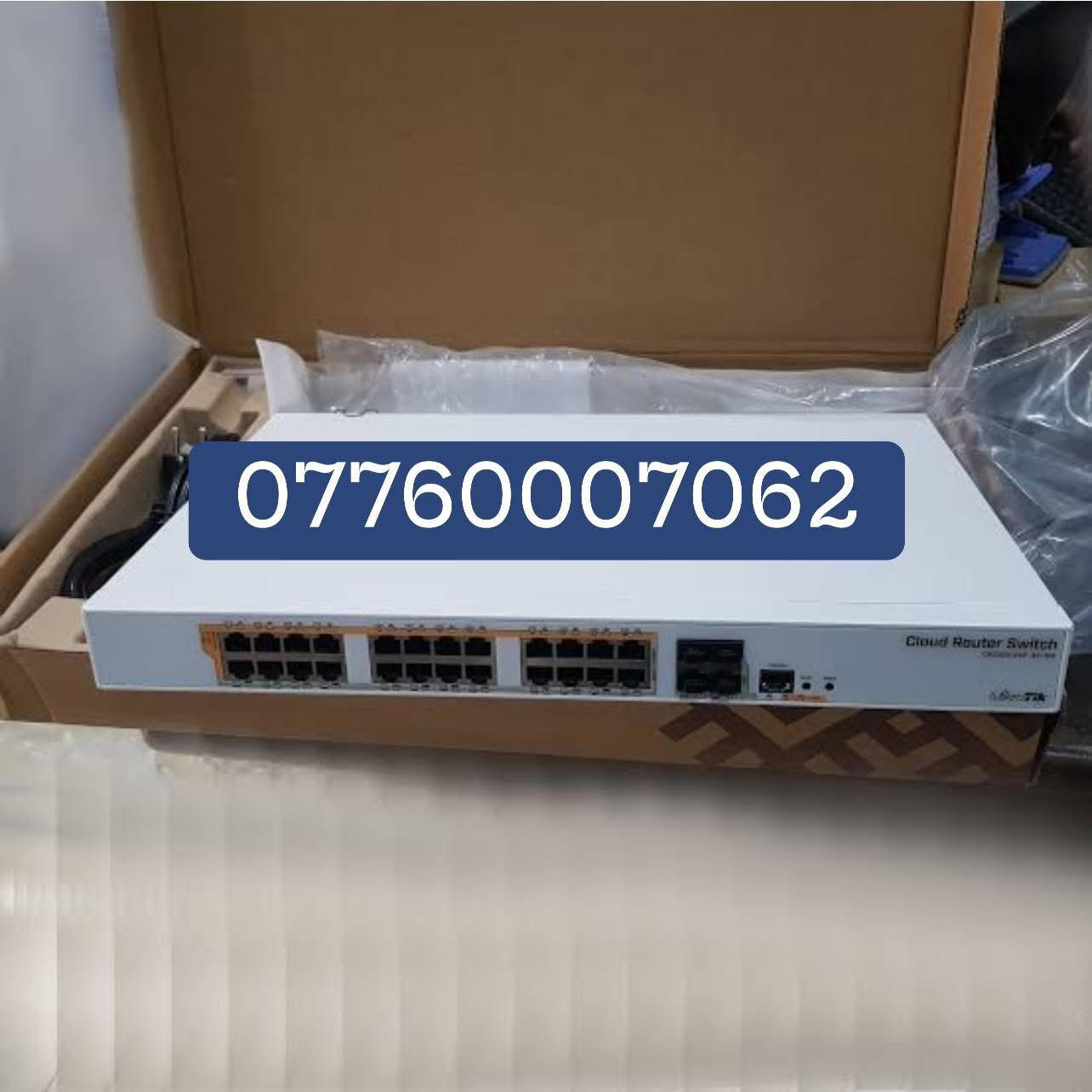 🚨💥 CRS 328 – ملك الشبكات وصل! 💥🚨

🔹 24 بورت كيكا + 4 منافذ SFP

🔹 POE + Giga على كل البورتات

🔹 بورتات بور وداتا مع بعض – كل الي تحتاجه جاهز

💪 شبكة قوية، أداء ثابت، بدون تهريب أو ضعف إشارات

⚡ مناسب لكل المشاريع الكبيرة، الأبراج، وكاميرات المراقبة

☑️ كل شيء تحتاجه نوفره لك فوراً – ما تدور على شي ثاني
– راسلنا على الصفحة أو اتصل مباشرة

تابعو قناة التليكرام 
https://t.me/ma7_jj

‎🔹يتوفر كل مايخص الابراج🔹

‎استفسار او الطلب مراسلة صفحتنا او الاتصال ***********

‎🔹توصيل كل محافظات العراق🔷

🔥 CRS 328… جهاز واحد يغنيك عن أي مشاكل بالشبكة!
