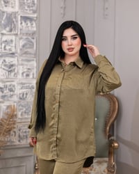 سوت نسائي • جاكار حرير • XL XXL 3X