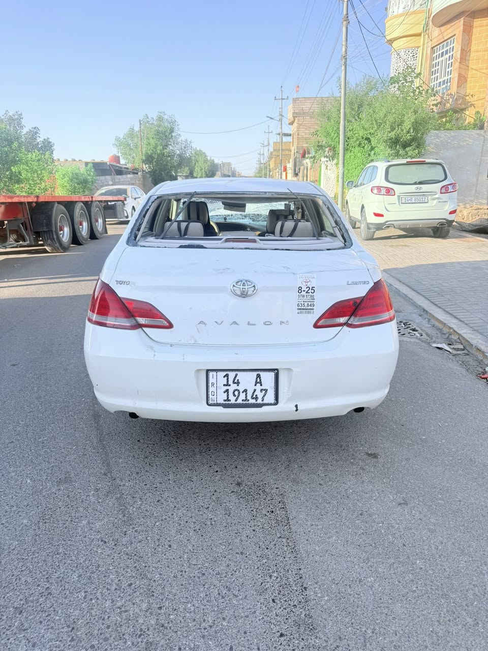 البيع افلون ٢٠٠٧ رقم بصره بسمي مشروع وطني رقم دولي 
سياره صبق حزام جماليه تنباع علئ حادثه سياره شغاله وتمشي  وفول موصفات واحد علئ واحد مكان سياره بصره 

‭٠٧٧٥ ٥٥٧ ٧٦٥٦‬ حجي ثائر
