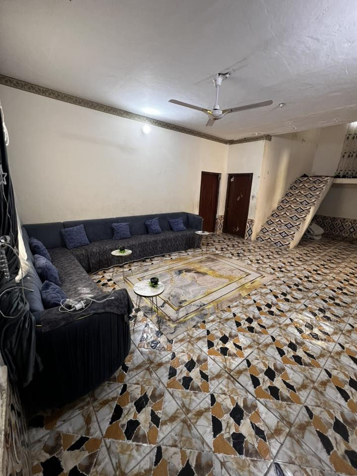 ياالله اللهم صل على محمد وال محمد
مساحه البيت 300
مساحه القطعه 700
بناء بلوك كهربائي
عكاده
يحتوي على استقبال +صاله+مطبخ +غرف عدد 2 + صحيات داخليه وخارجيه
مدرسه تبعد 300 متر 
ماء كهرباء ومولده سحب كله جاهز مجهز
السعر المطلوب 65 مليون قابل للتفاوض
الموقع / الخميسات شارع طاقه شركه النفط
***********
***********
