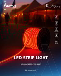 الإنارة الحمراء هي جزء من مظاهر العزاء. وفرنالك نشرة COB Strip Light، ...