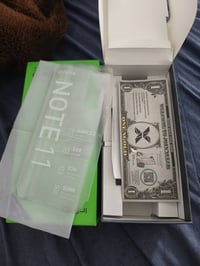 جهاز انفنكس نوت 11 ذاكره 128 كارتونه وشاحنه ملحقات كامله  نضافه , 95,%...