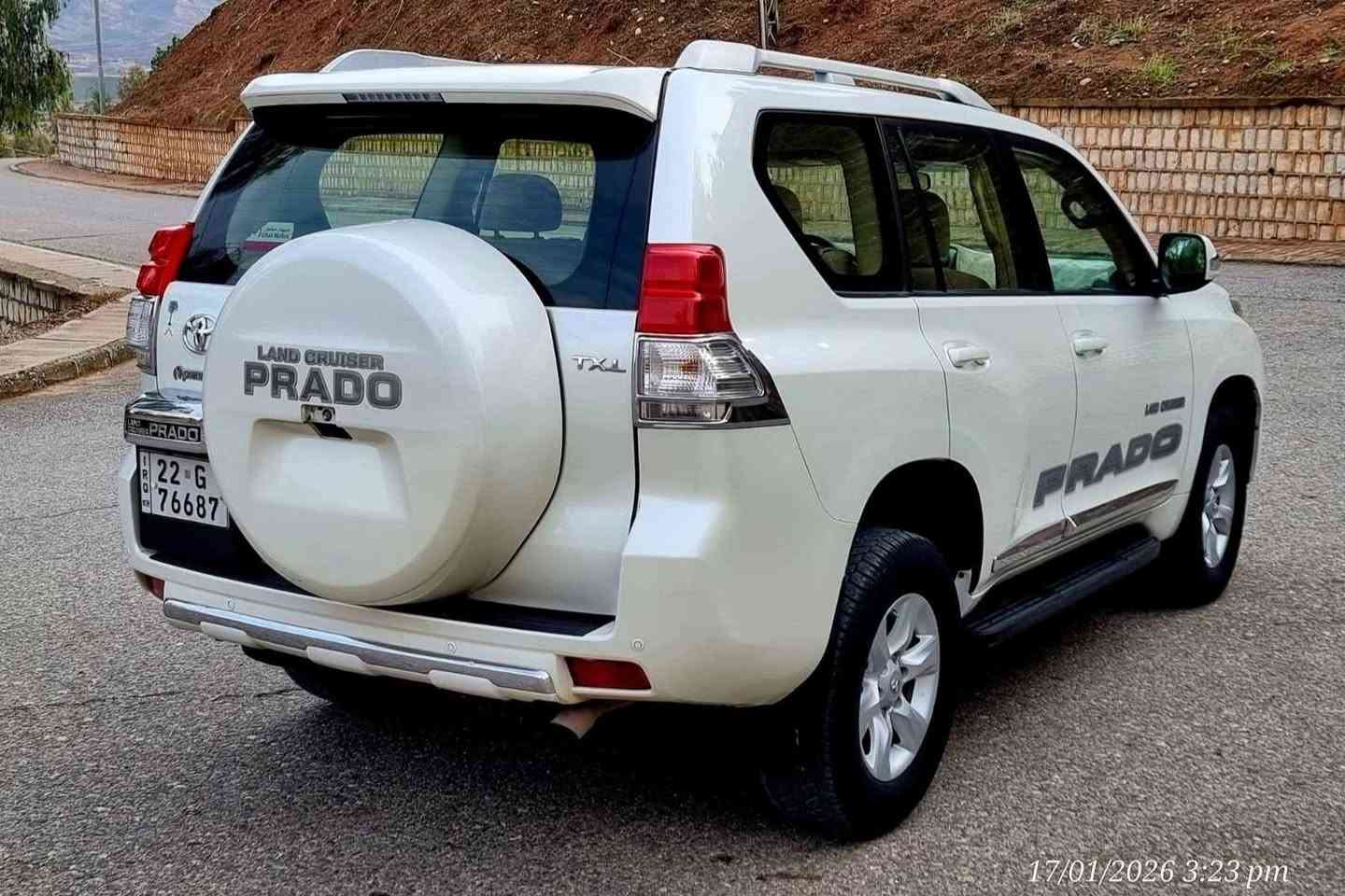 تۆیۆتا پڕادۆ 2013  مواسەفات TX.L 
جوار بستۆن سپیر لەکۆل 
بێ بۆیاغ سێ جێ زۆر بچوک تەعدیلی هەیە بێ کرانەوە  
دەبڵ ئەکس سوک قورس نیزام ئیکۆ بیلاد  
بلاجکتۆر ئاوینە ئیشارەتی خەوتو  
فول فول تەنها سلاید بەسمە نیە 
پێش و دوای کامیرا حاسە دژە خلیسک 
٣ ریز کوشن تەبرید مرکزی هۆک بیلاد 

سعر: لە کۆمێنت داوای بکە ڕاستەوخۆ بۆت دێت 📩 

مەکینەو گێر بەشەرت نەکراوەتەوە 
هەموو گیانی لەسەر بیلاد ماوەتەوە
 ١٧٠ هەزار رۆشتوە حەقیقی مالی دۆستە 
هەموو گیانی بەشەرت 
تحویل غرامە بە ناوکردن بە شەرت.    

ژمارەی خاوەن سەیارە 
         ***********
***********
