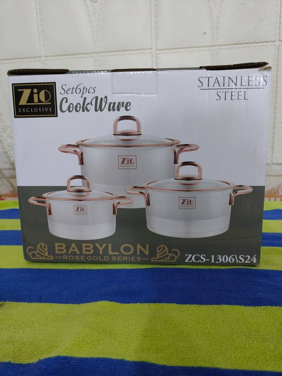 الستيل الاصلي زيو بابلون الثقيل فقط هذا الحجم المعروض مانكدر نصورة لان تعكس الصورة انيجربته اطبخ بي صار سنه كلش عملي


**إذا كنت صاحب هذا الإعلان وتريد حذفه لأي سبب، رجاءا أرسل رسالة إلى الدعم الفني**