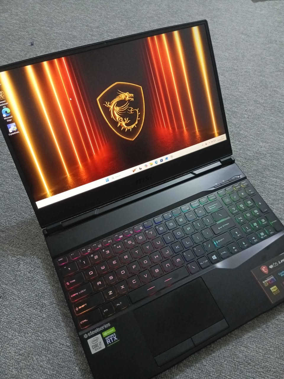 MSI GL 65
CPU: CORE I7 10750TH (6core😬)
GPU: RTX 2060 6G
RAM: 16 DDR4
SSD: 1.5TB SSD+ HHD😉
SCREEN: 15.6 144hz
🚕گەیاند بەردەستە بۆ هەموو کوردستان 
بۆ نرخ نامە بنێرن بۆ ئەم ژمارەیە 👇 

*********** حلبجة, السليمانية
