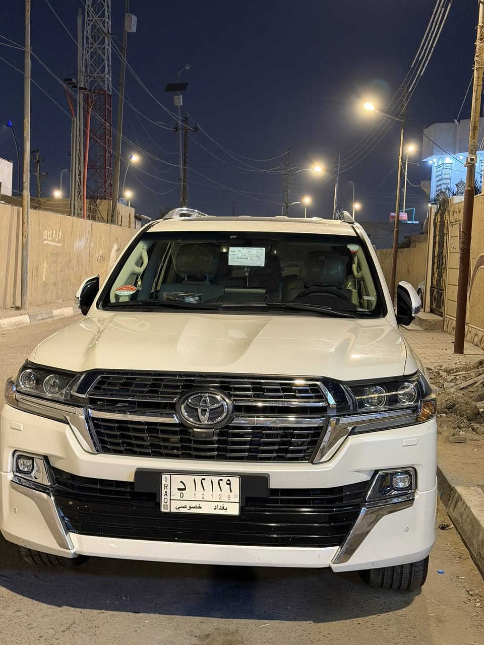 تيوتا لاندكروز موديل 2021
فول مواصفات 8 سلندر كراند تورينك كفاله عامه (مكفوله كفاله عام  بدون صبغ بدون تعديل بارد ) محرك كير واير بشرط مامفتوح سيارة حيل نظيفة كلشي عل بلاد جديد 
سيارة مابيـها دينار مصرف كامل من كل نواحي

فوول  مواصفات
ماشييه60 الف حقيقي 
مواصفات فوول 1/1
كراسي كهرباء 
شحن وايرليس
كشنات كهرباء 
باب خلفي كهرباء 
خمس بصمات
فتحة سقف
دبل ماوس 
حساسات 
مري شفط 
زراك 
لايت اسود 
شاشة جبيرة
وهواي مواصفات 

رقم صاحب سيارة 
***********
