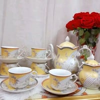اكواب شاي • صيني • غير مستخدم