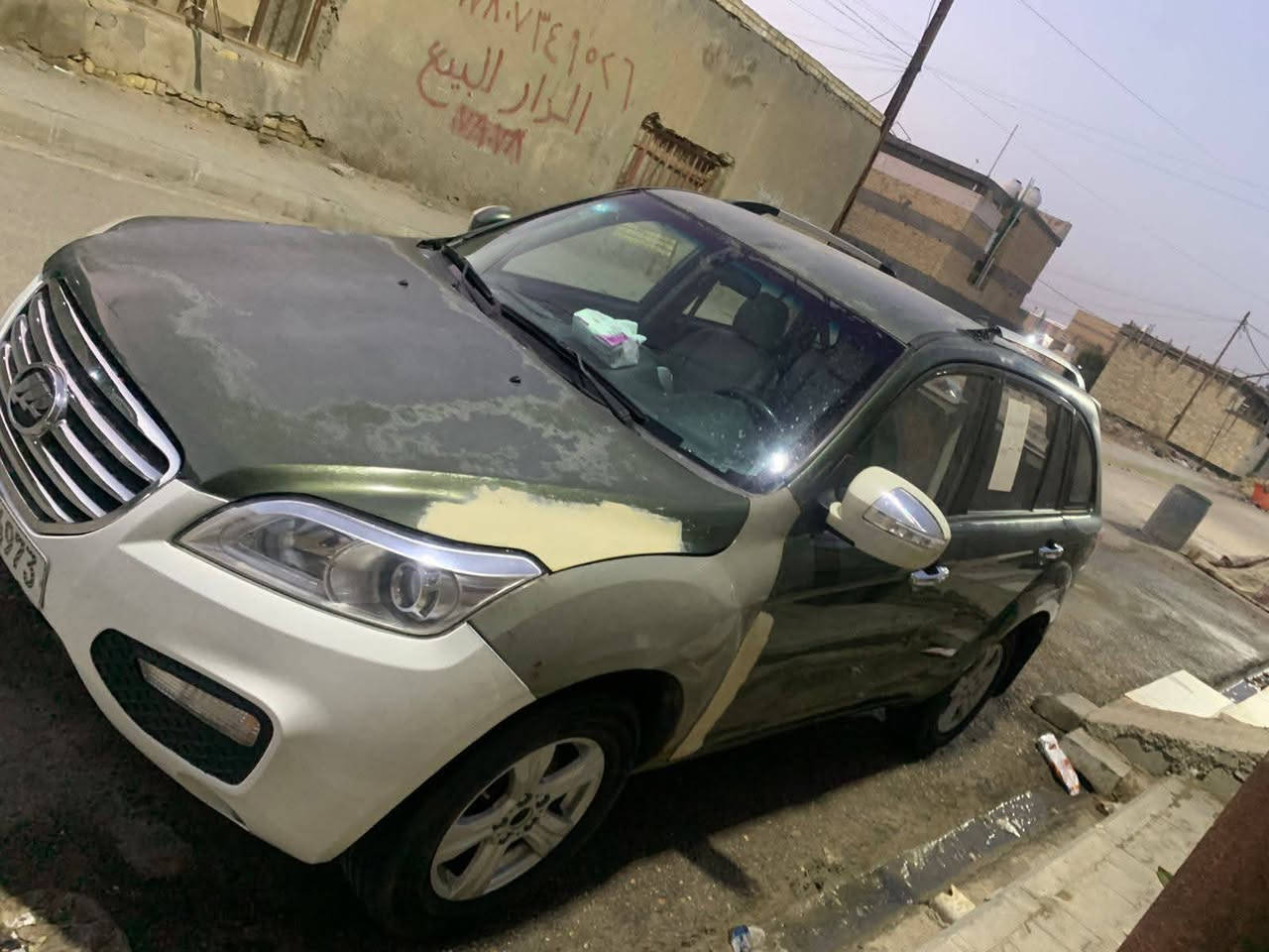 ليفان Lifan X60 اور كير عادي
موديل 2016 رقم مثنى انكليزي  مصفره غرامات حره تحويل ثاني يوم سنويه لل2030كير ومكينه بل كارتون شرط لاتبخير ولاتنقيص حداديه كله جديد تخم تاير تبريد ثلج وتدفئه كله شغال سياره بيهه حادث مثل ماموضح مبدل جاملغ فقط و الجاملغ الخلفي  بدون ضربه قويه صور الحادث موجوده شواصيهه سليمه
***********
مكاني سماوة
