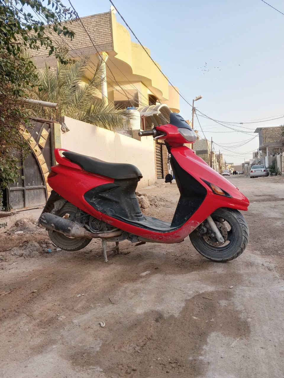 درجة فراشه فحل البيع سعر 290 يحتاجلها شغل بيه خيط بخار ودبلات امامي أو كهربائية مو شغاله الدراجه شرط ما مفتوحة رقم الهاتف:***********
